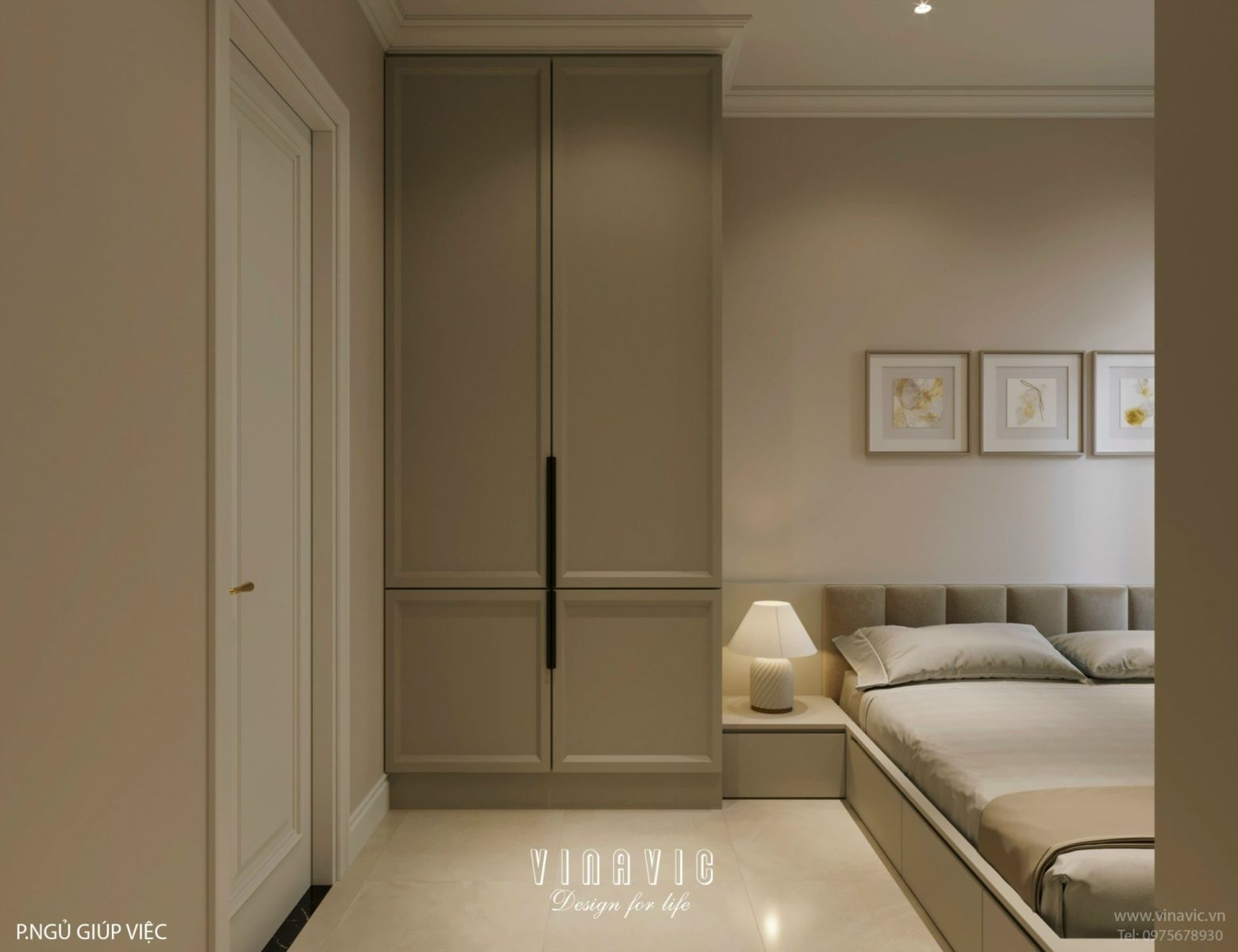 Thiết kế nội thất biệt thự 4 tầng 15m x 10m (CĐT: Mrs Linh- Lào Cai) NT2331