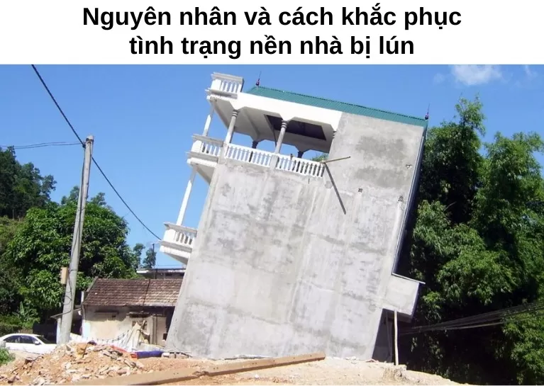 Các biện pháp bảo trì và chăm sóc nền móng