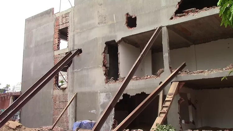 Cấu trúc nền móng sẽ trở nên yếu ớt dẫn đến hiện tượng nún nền