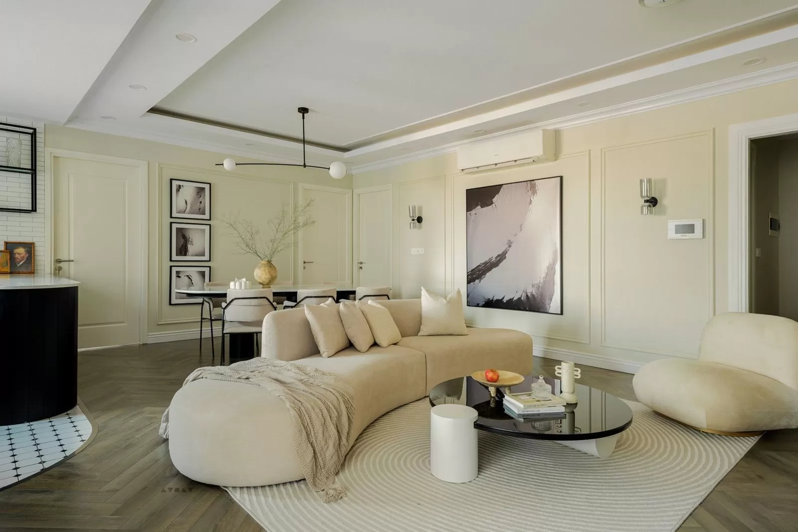 Sự pha trộn giữa hiện đại và cổ điển của phong cách nội thất Parisian