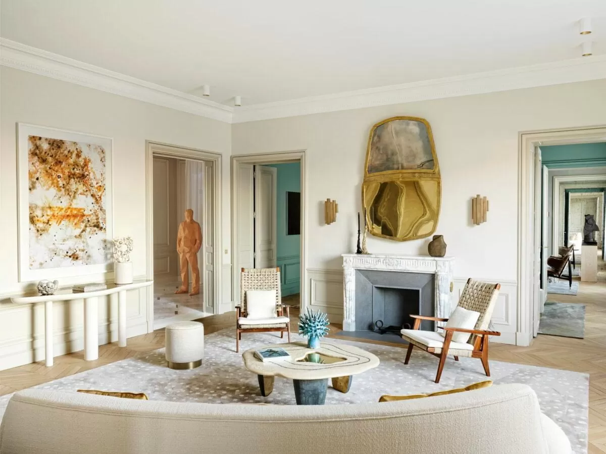 Parisian phong cách nội thất quyến rũ vượt thời gian