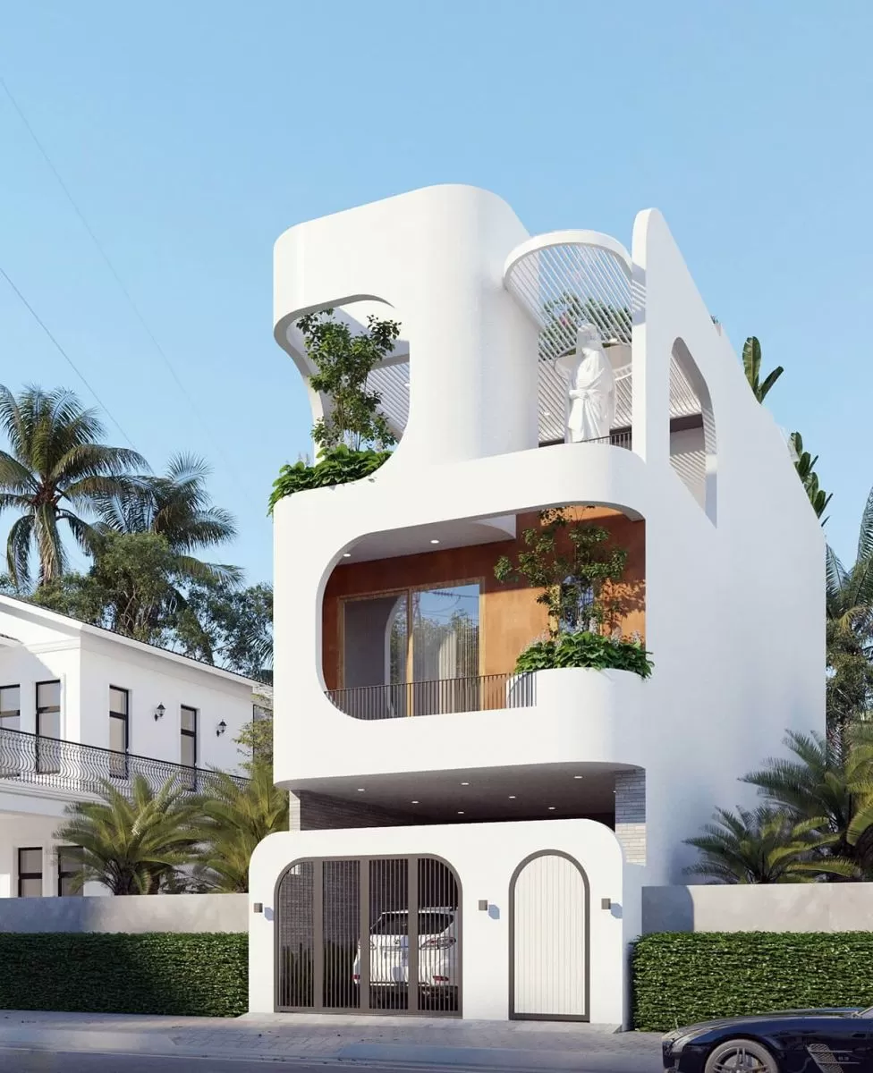 Mẫu nhà phố 4x16m thiết kế độc đáo