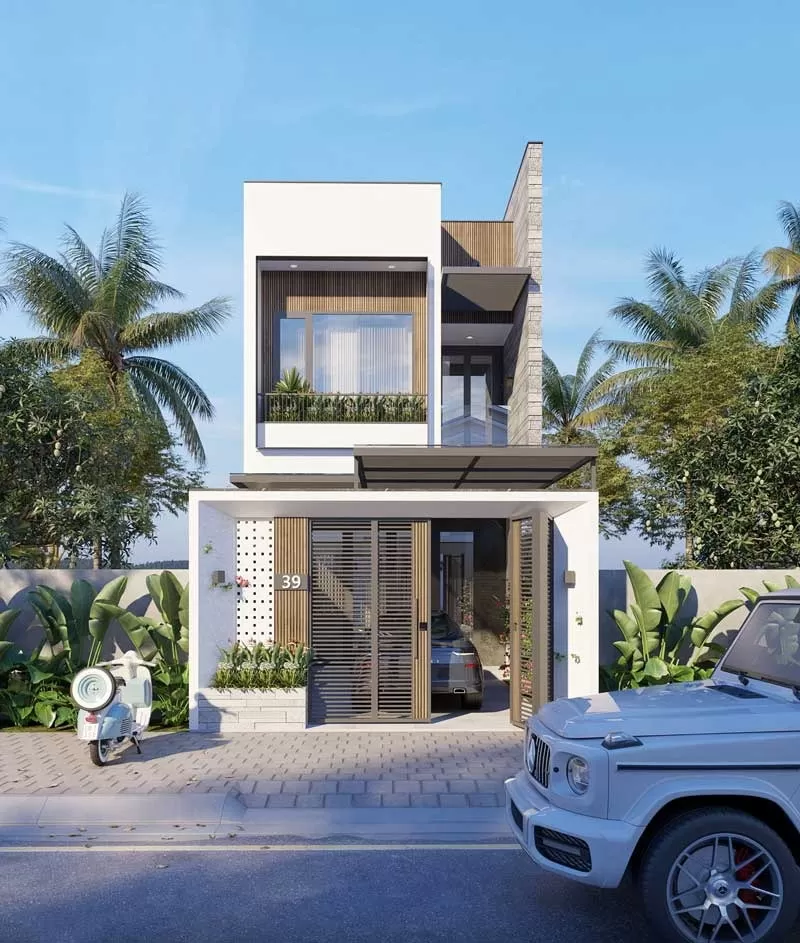 Nhà 1 trệt 1 lầu 4x12m Hiện Đại tối ưu công năng