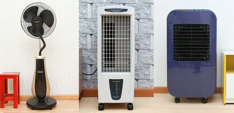 Chống nóng cho mái tôn bằng cách dùng quạt điện