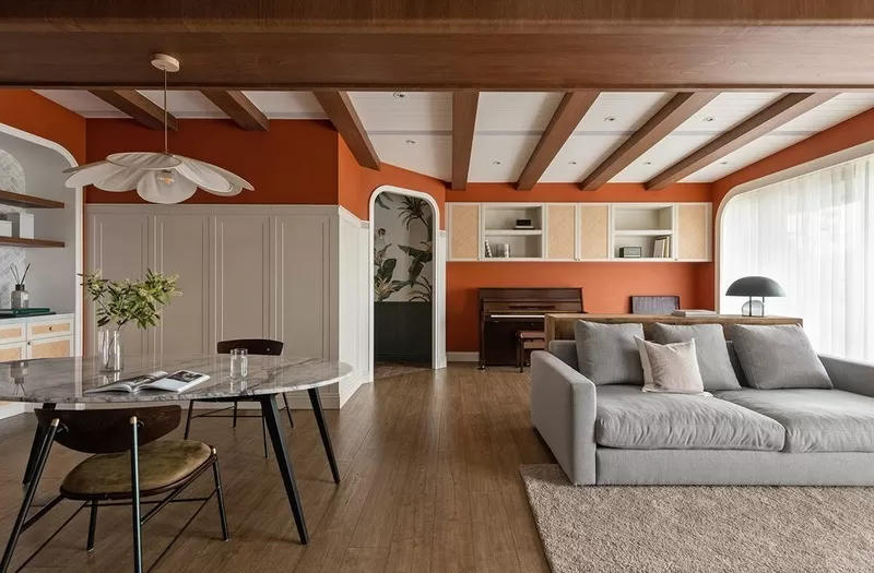 Những chất liệu này sẽ mang lại cảm giác ấm áp, thân thiện và bình yên.