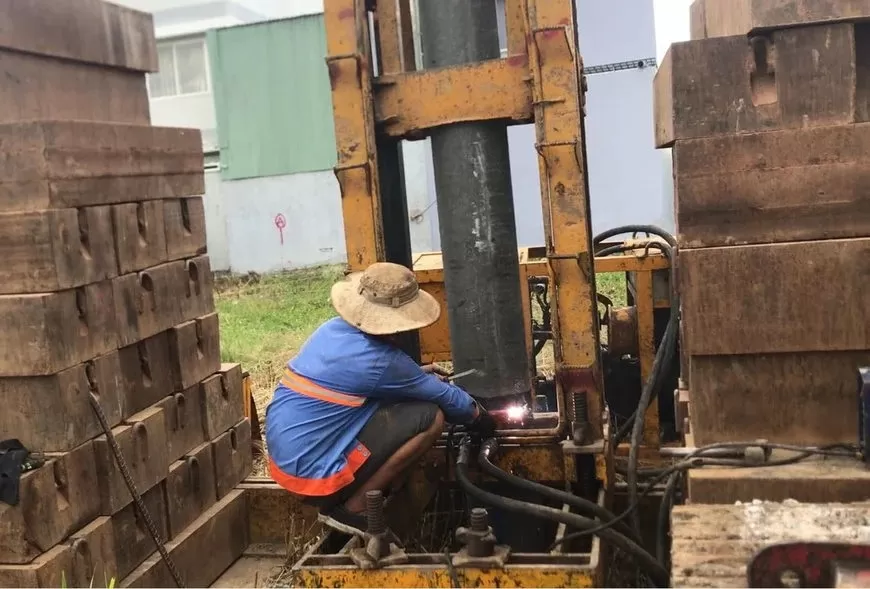 Khi nào có thể bắt đầu nối cọc bê tông