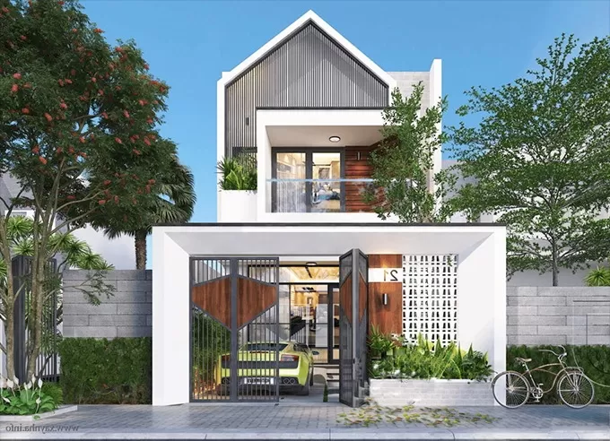 Dự toán chi phí thi công nhà ống 2 tầng trọn gói 2024