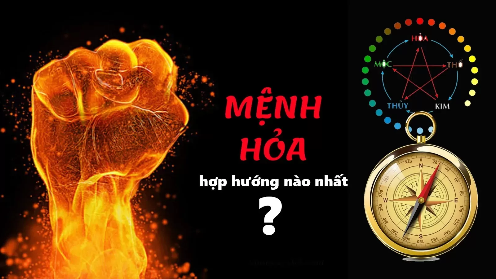 Mệnh hỏa hợp nhà hướng nào nhất theo phong thủy?