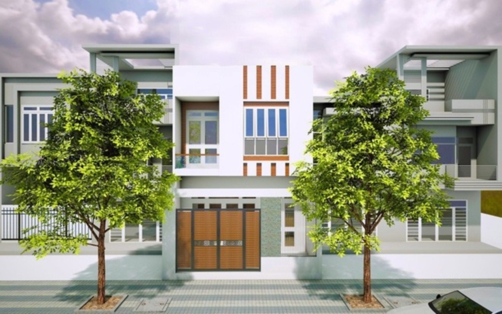 Mẫu nhà phố 6x20m năng động, trẻ trung