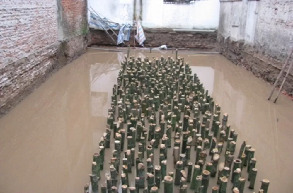 Móng cọc cừ tràm