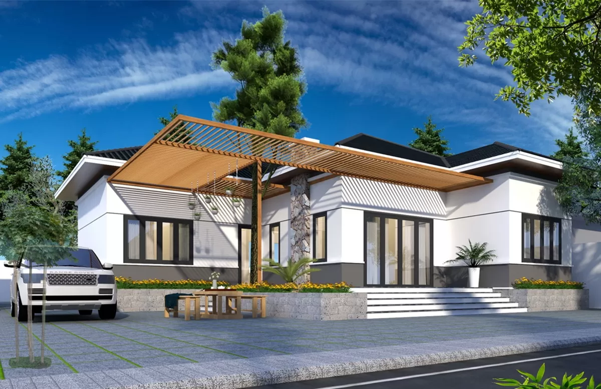 kết hợp với các chi tiết trang trí tinh tế sẽ tạo nên vẻ đẹp hiện đại và sang trọng.