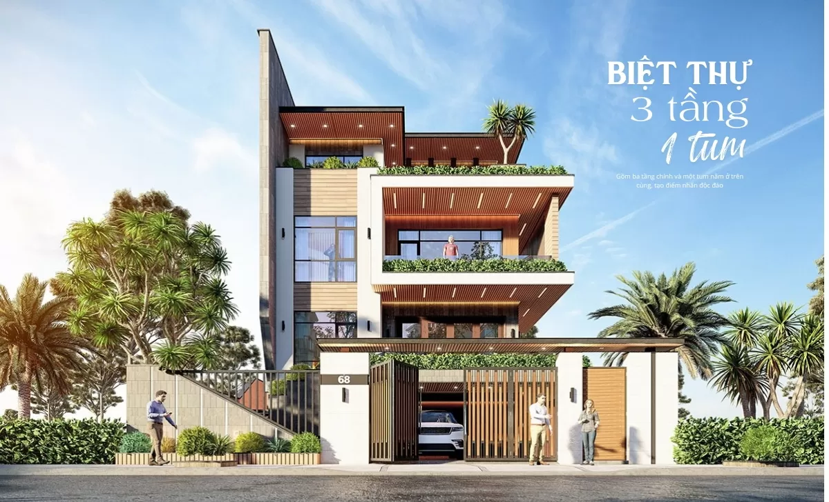Dự toán chi phí xây biệt thự 3 tầng 1 tum & các mẫu đẹp nhất