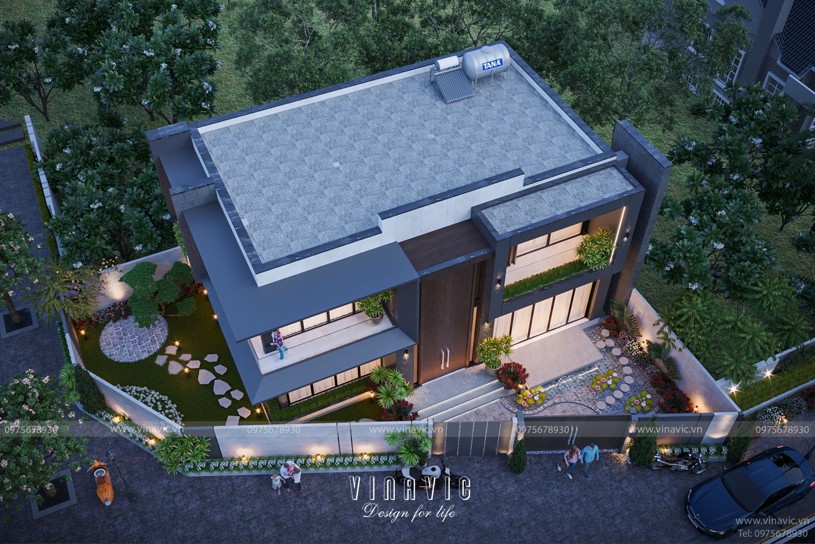 Biệt Thự Vuông – Biểu Tượng Của Sự Hoàn Hảo