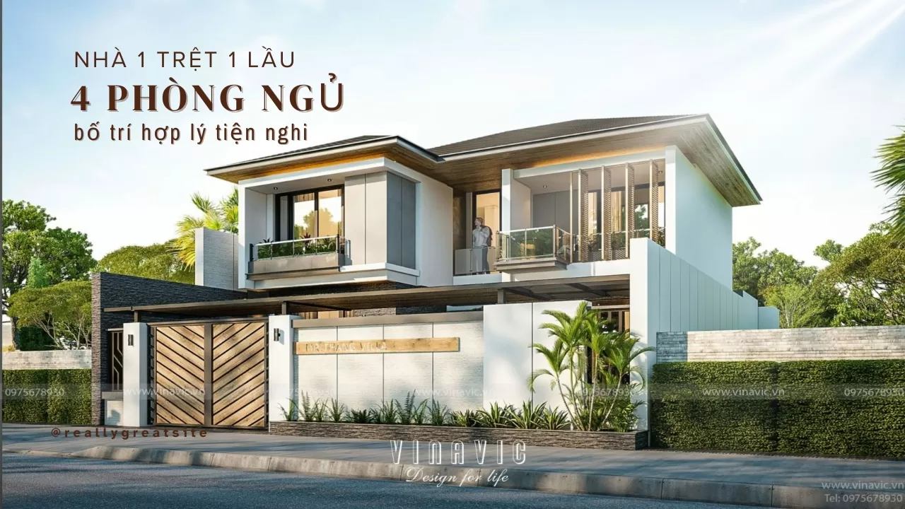 29 mẫu nhà 1 trệt 1 lầu 4 phòng ngủ bố trí hợp lý tiện nghi