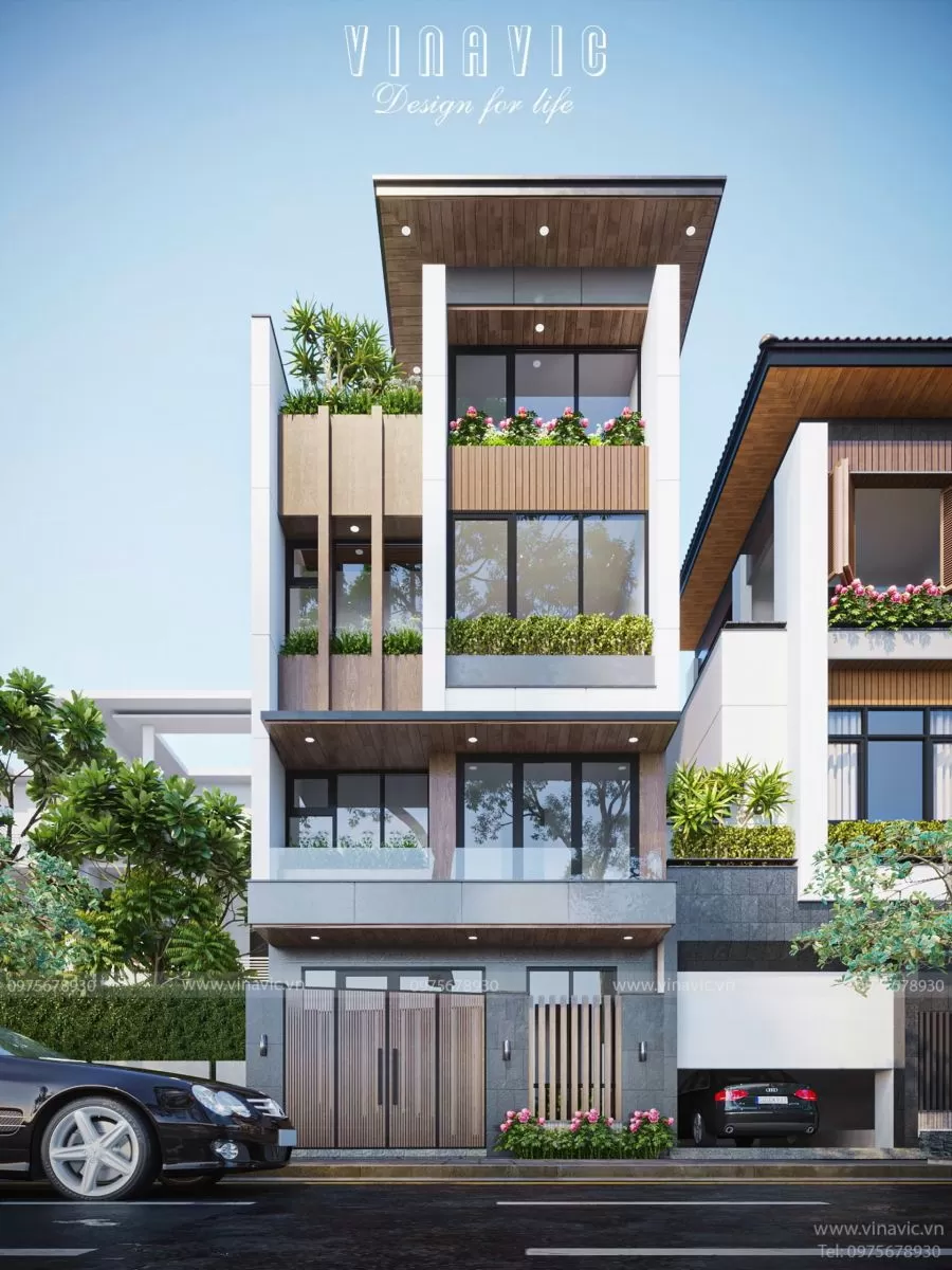 Biệt thự 130m² 4 tầng sang trọng tại Hà Nội