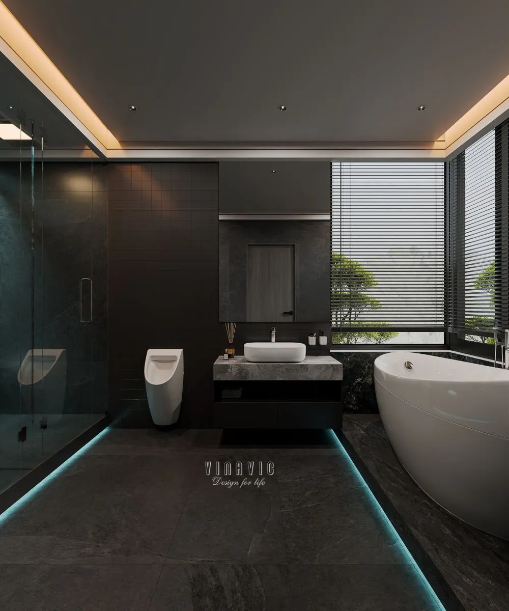 Gợi ý 30 mẫu nhà tắm đẹp sang trọng​, tiện nghi vạn người mê