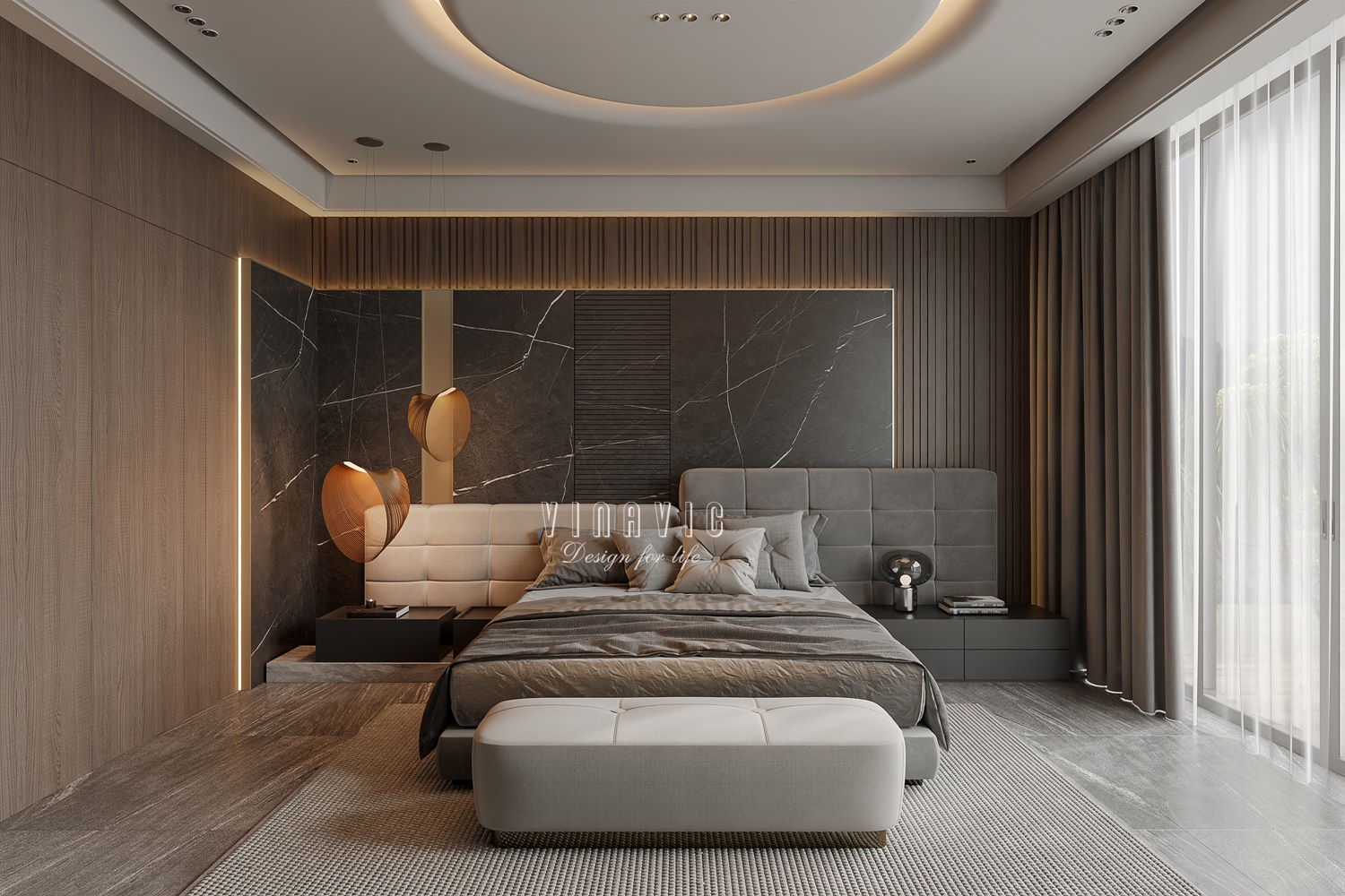 Màu sắc đóng vai trò quan trọng trong thiết kế nội thất hiện đại