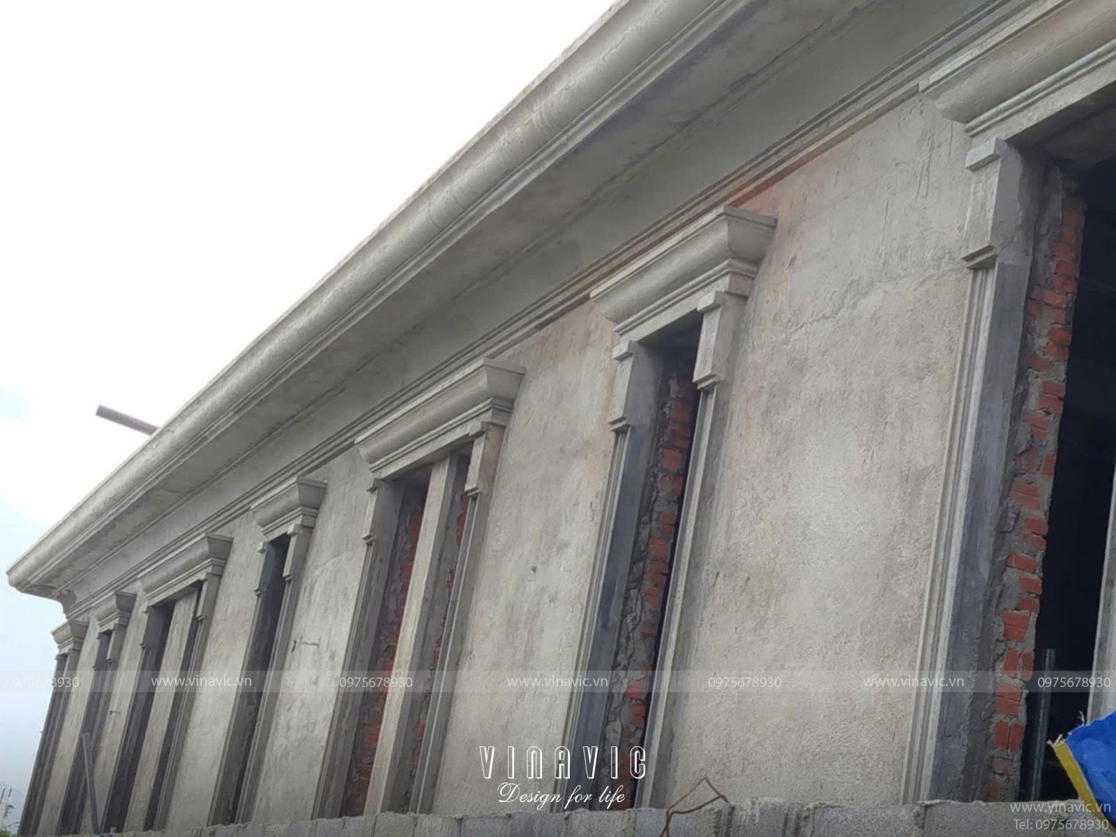 Thi công biệt thự địa trung hải 450m2 (CĐT:Mr Phát - Cam Ranh) TCBT2242