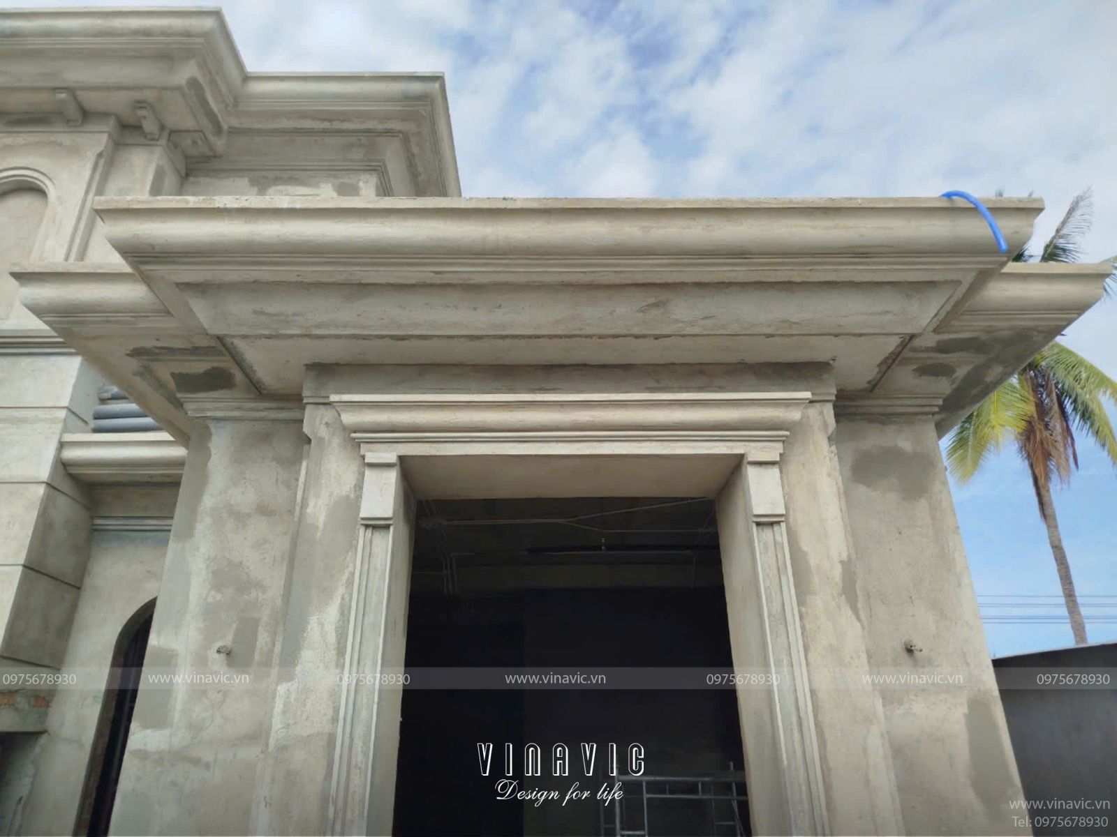 Thi công biệt thự địa trung hải 450m2 (CĐT:Mr Phát - Cam Ranh) TCBT2242