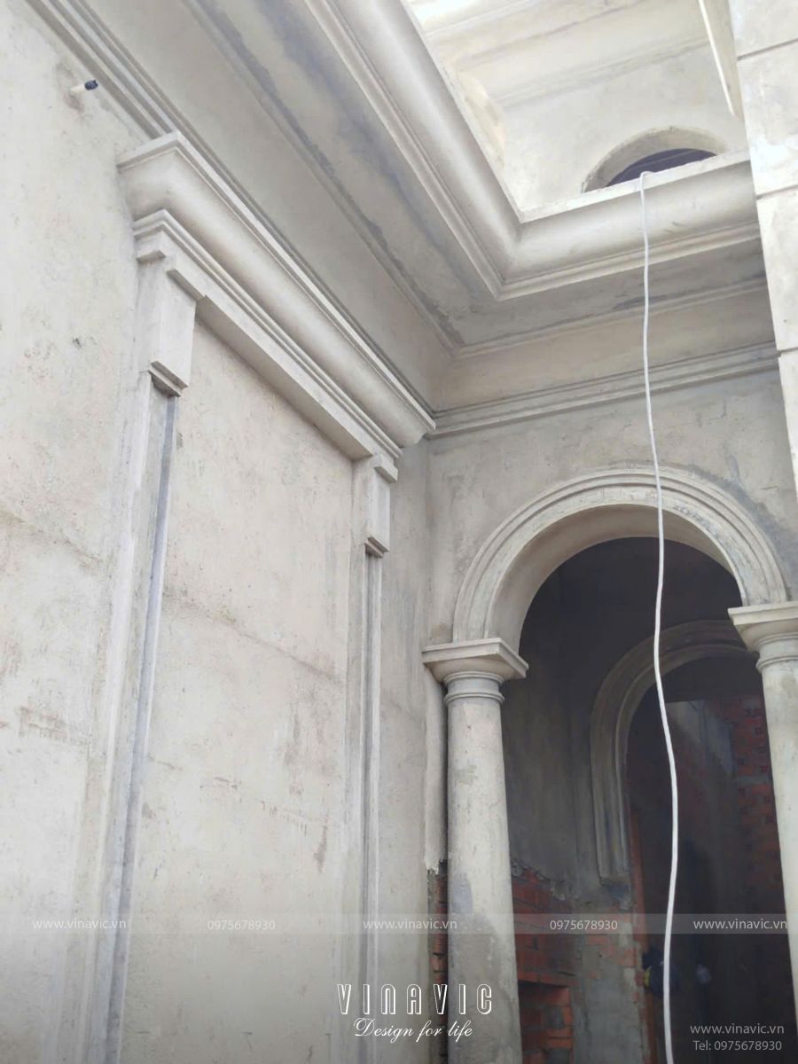 Thi công biệt thự địa trung hải 450m2 (CĐT:Mr Phát - Cam Ranh) TCBT2242