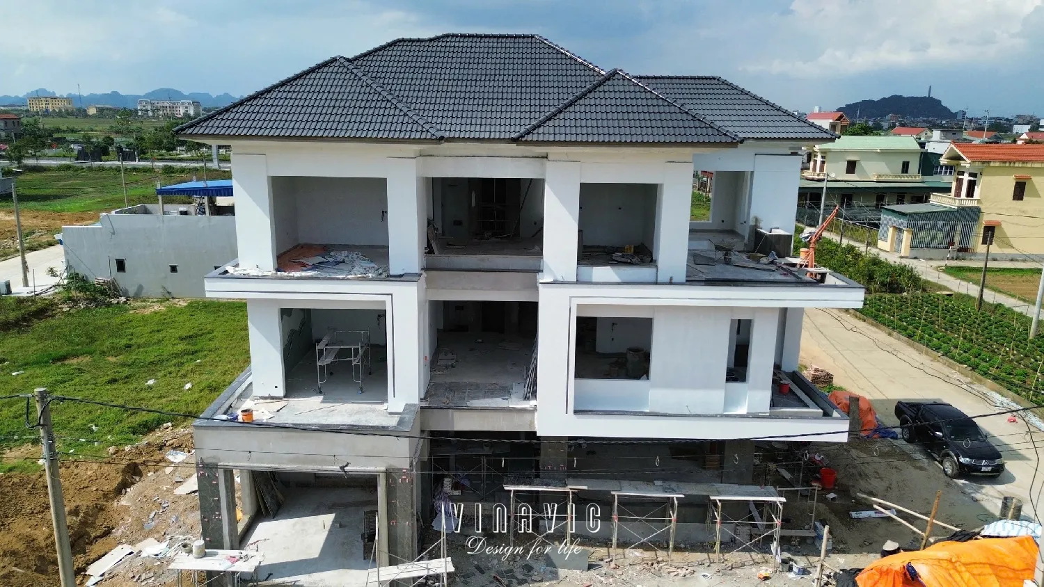 Kiểu nhà bê tông cốt thép