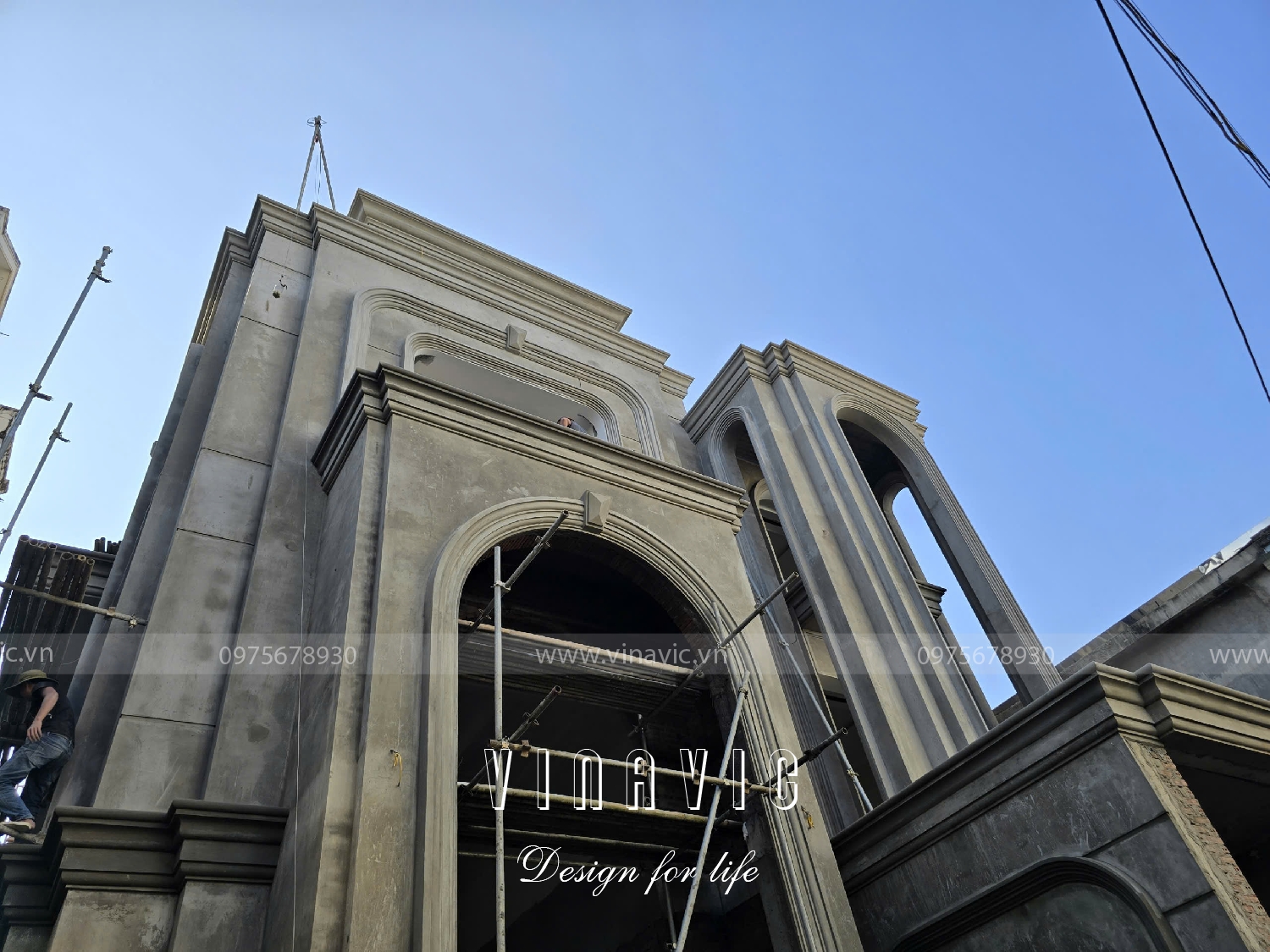 Thi công biệt thự 4 tầng 20x10m (CĐT: Mrs Linh- Lào Cai) TCBT2248