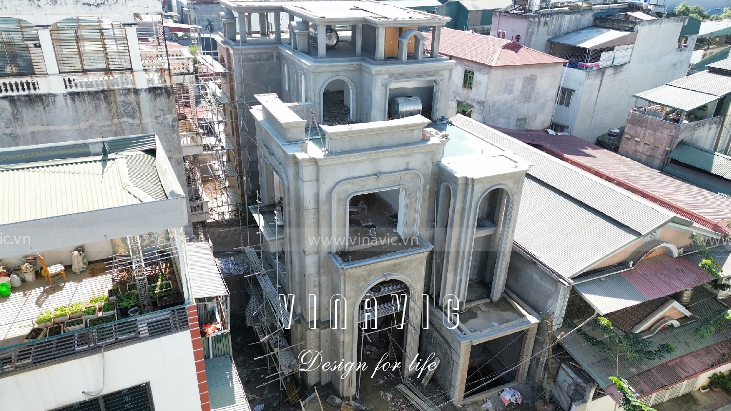 Thi công biệt thự 4 tầng 20x10m (CĐT: Mrs Linh- Lào Cai) TCBT2248