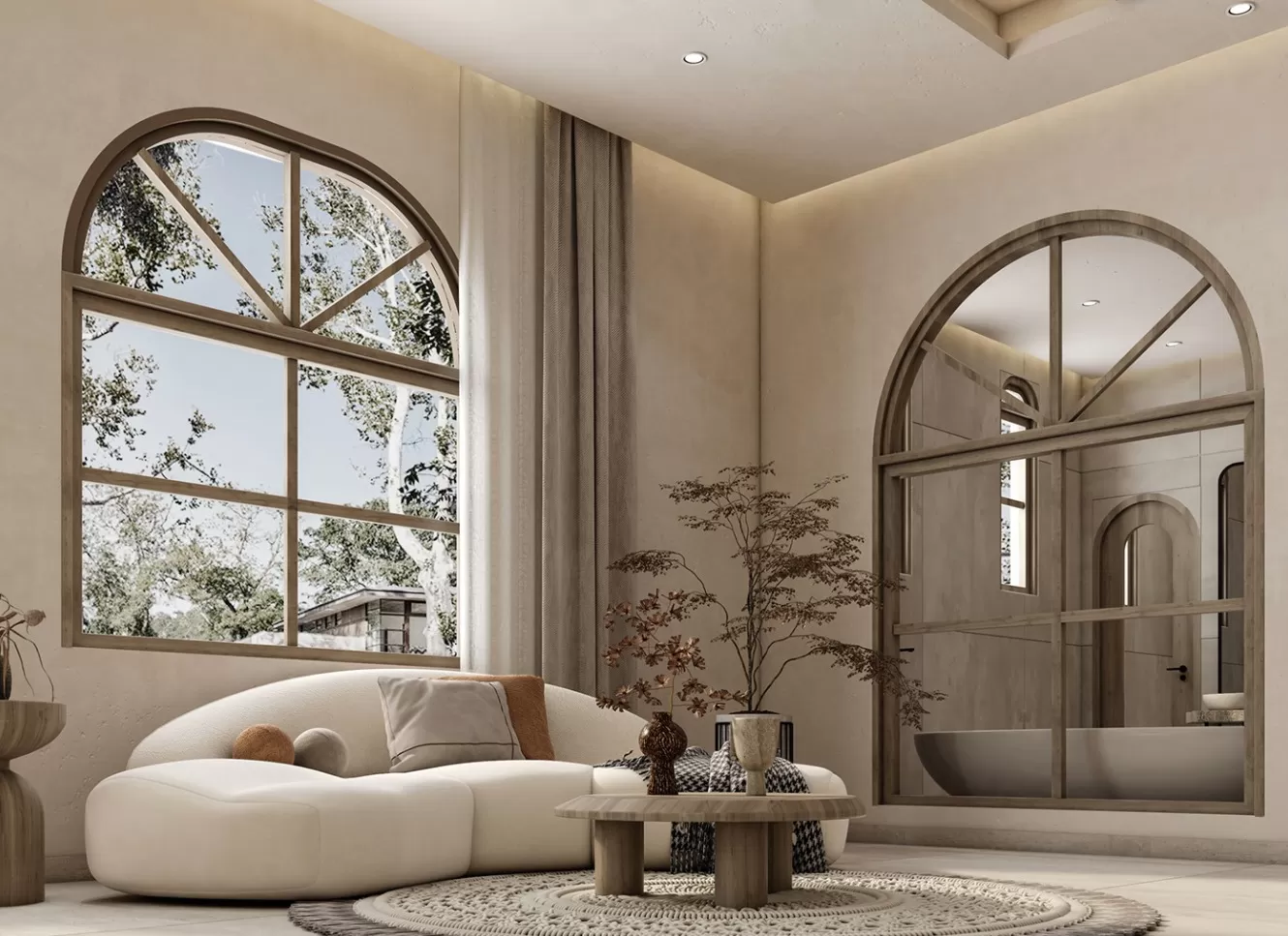 Màu sắc trung tính trong phong cách nội thất Bắc Âu