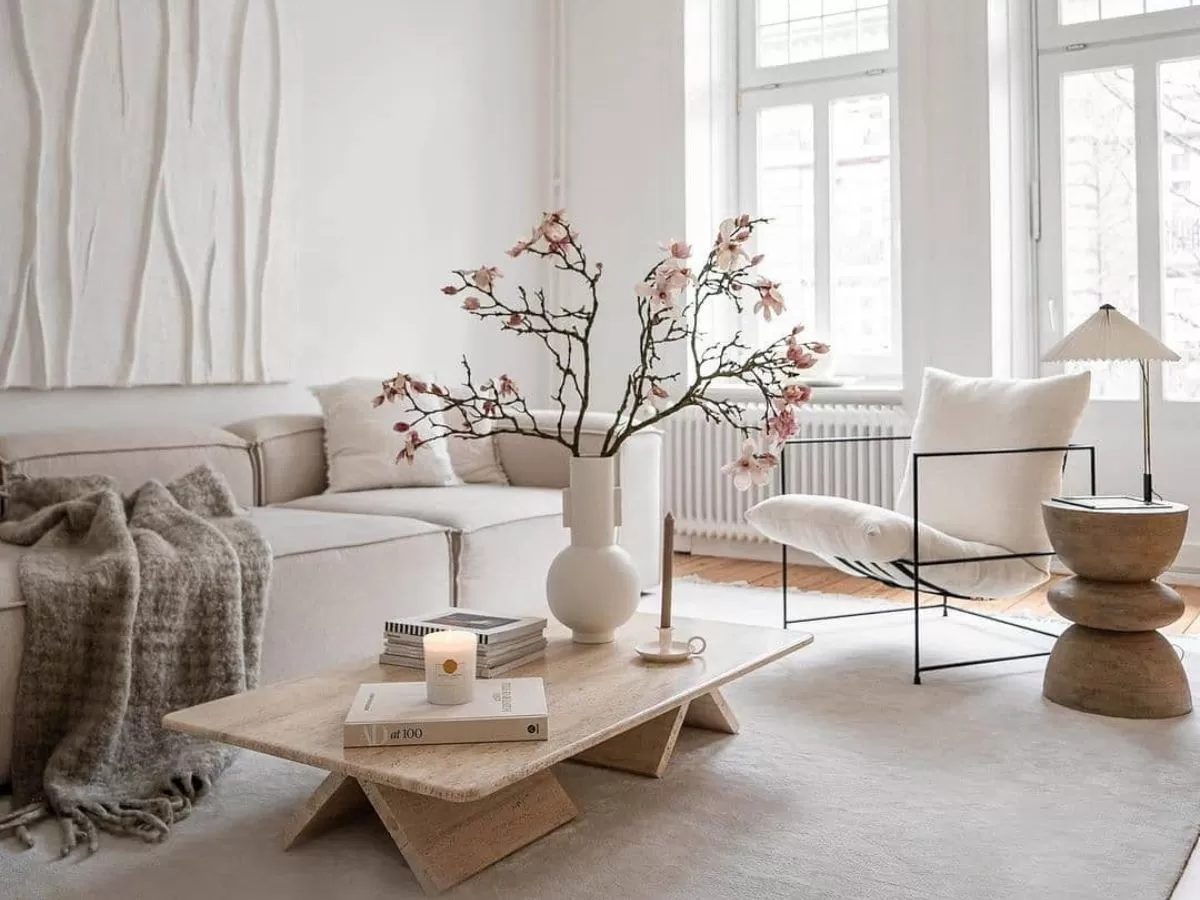 Phòng khách ấn tượng qua thiết kế Scandinavian