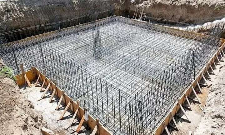 Móng bè dùng cho nhà cấp 4 có diện tích lớn