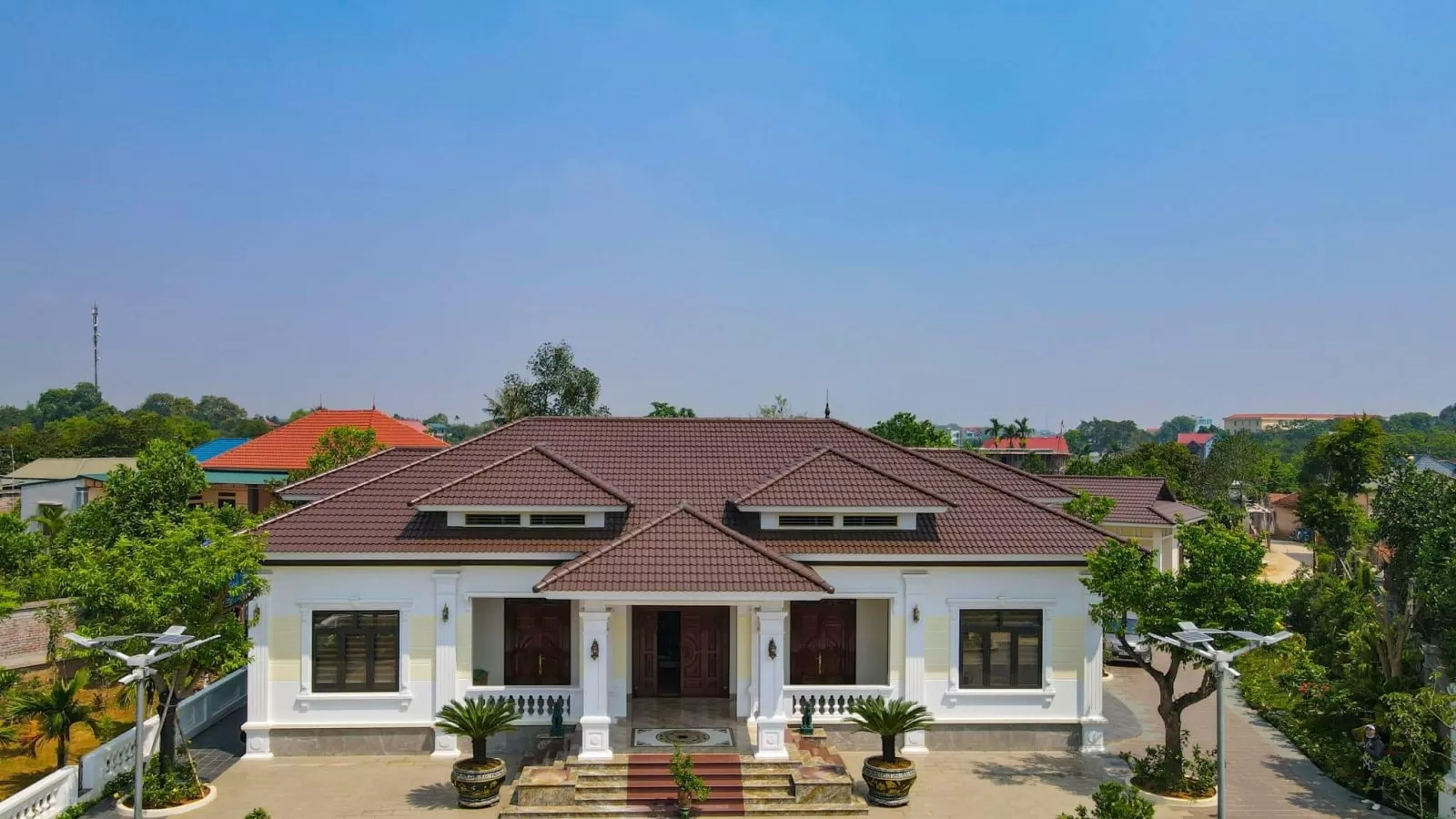 Mẫu nhà mái nhật 1 tầng