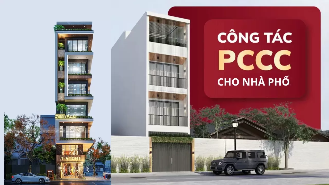 Quy định tiêu chuẩn phòng cháy chữa cháy cho nhà phố