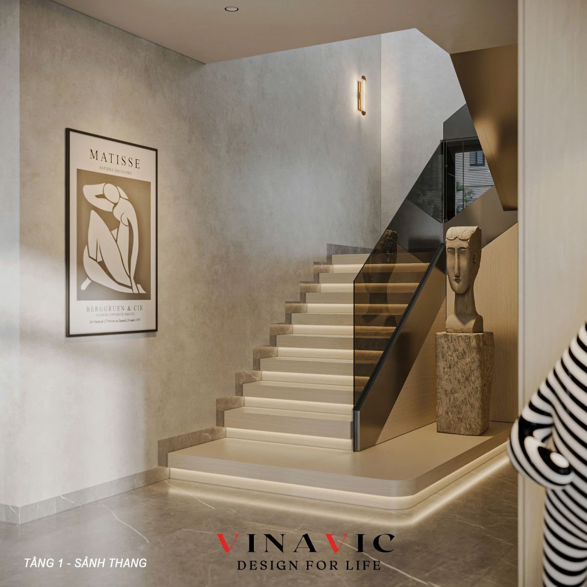 Thiết kế nội thất biệt thự cao cấp (CĐT: Mrs Thủy - Phú Thọ) NT2333