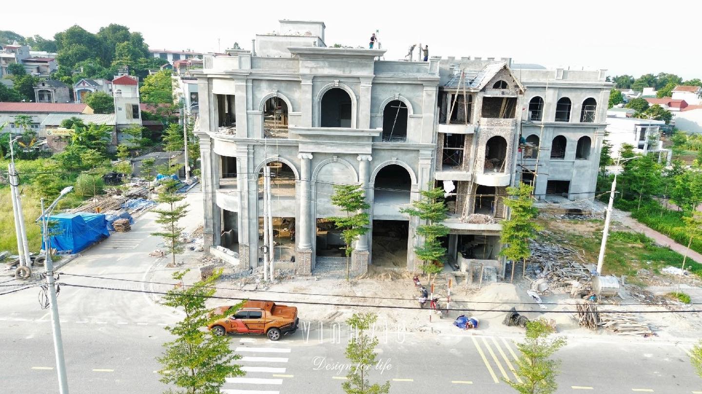 Thi công trung tâm tiệc cưới sang trọng tân cổ điển 1350m2 TCBT2240