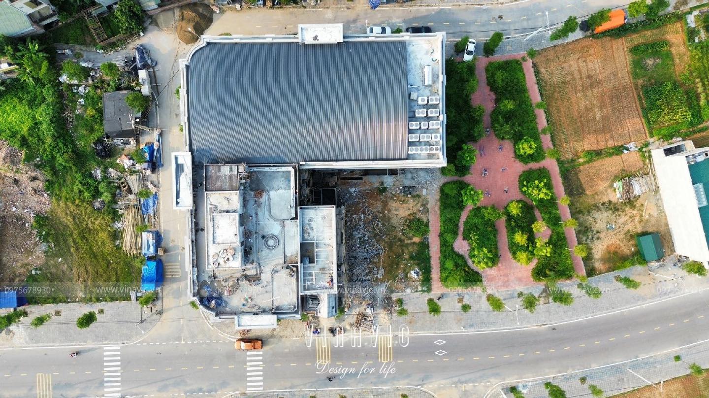 Thi công trung tâm tiệc cưới sang trọng tân cổ điển 1350m2 TCBT2240