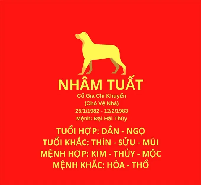 Căn cứ luận giải tuổi Nhâm Tuất 1982 xây nhà năm 2025