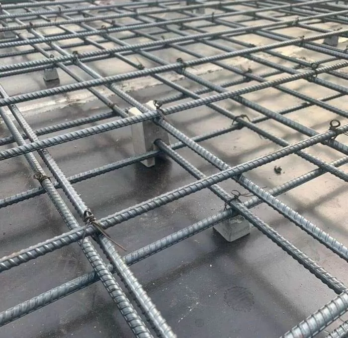 Bố trí thép sàn phi 10 2 lớp