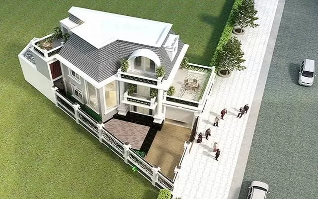 Không nên xây kiểu nhà kiểu hình cánh quạt