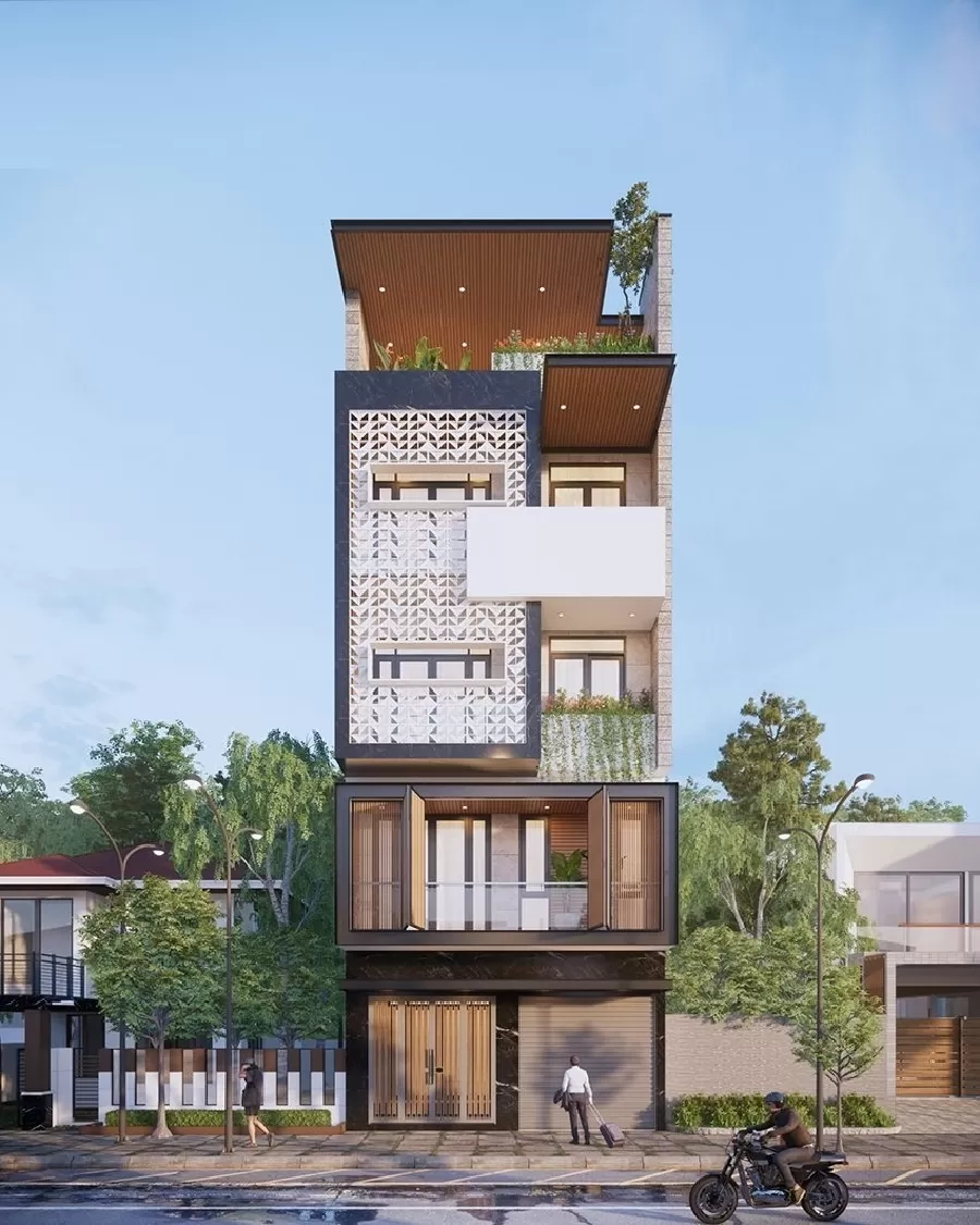 Lưu ý đến yếu tố phong thủy cho nhà phố 