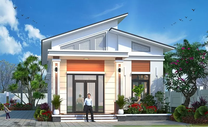 Thiết kế sáng tạo, mới lạ, tăng tính thẩm mỹ cho ngôi nhà.