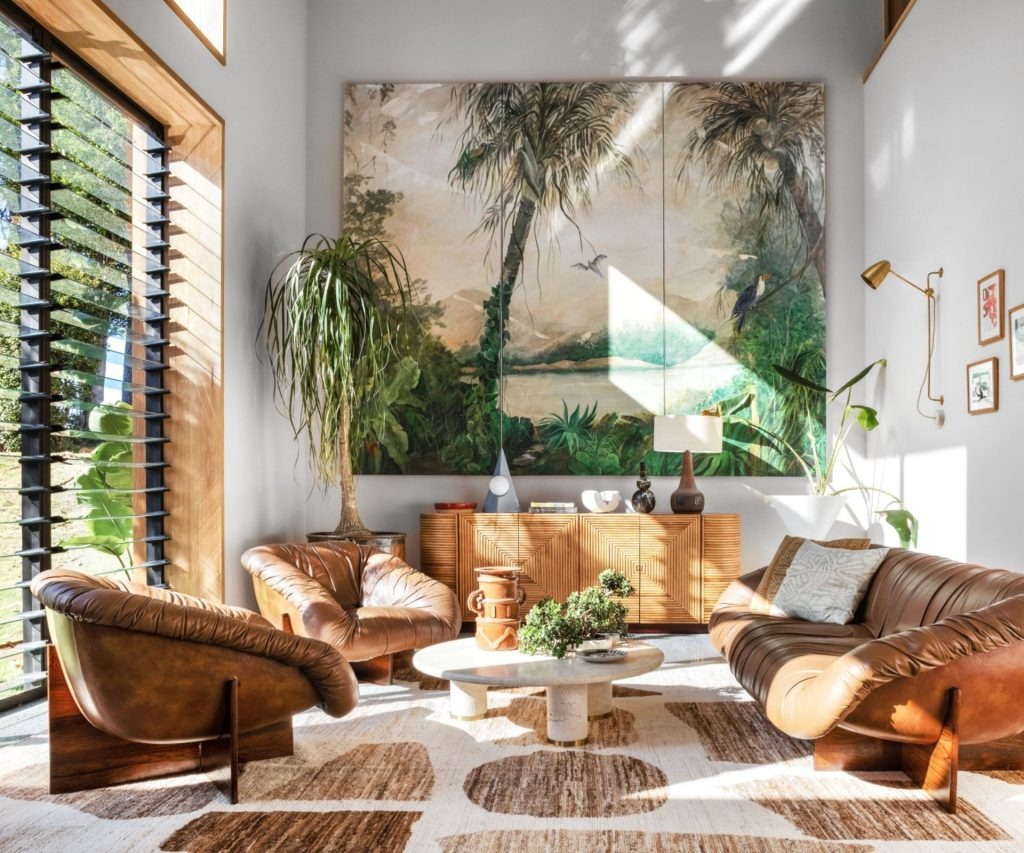 Phong cách Tropical mang đến sự tươi mới và gần gũi với thiên nhiên.