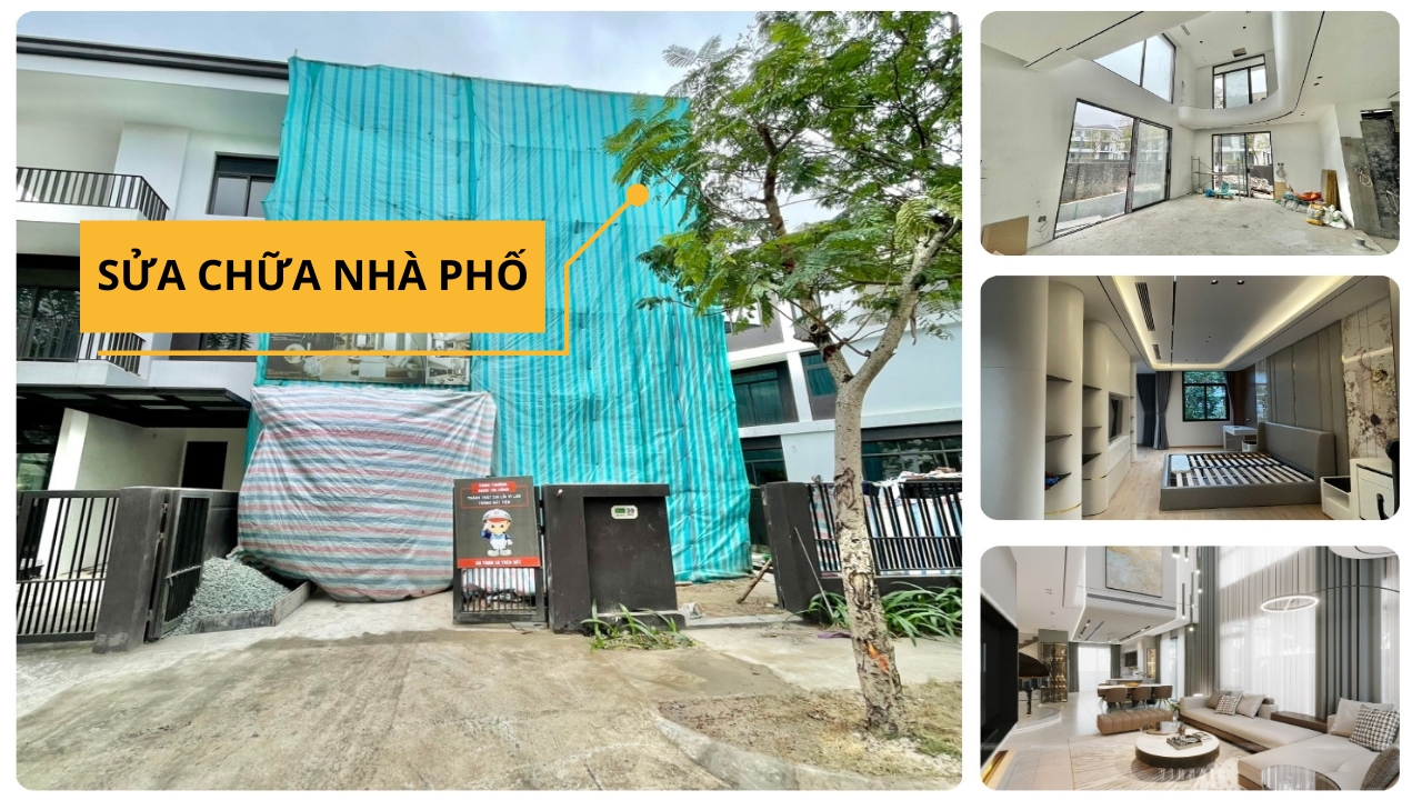 Báo giá cải tạo sửa chữa nhà phố trọn gói hoàn thiện năm 2025