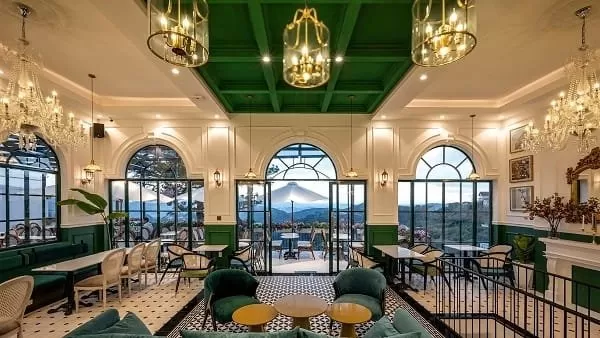 Thiết kế quán cà phê theo phong cách Tân cổ điển