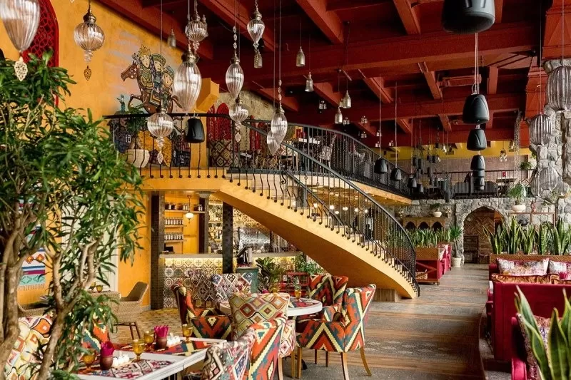 Thiết kế quán cà phê theo phong cách Bohemian