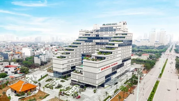 Công trình bệnh viện Hồng Ngọc sử dụng vật liệu gạch bê tông khí chưng áp