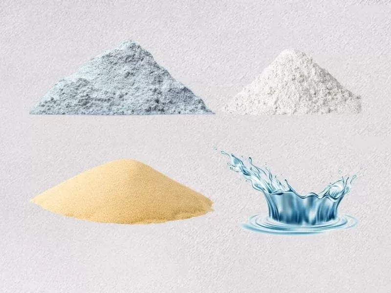 Nguyên liệu sản xuất bê tông khí chưng áp