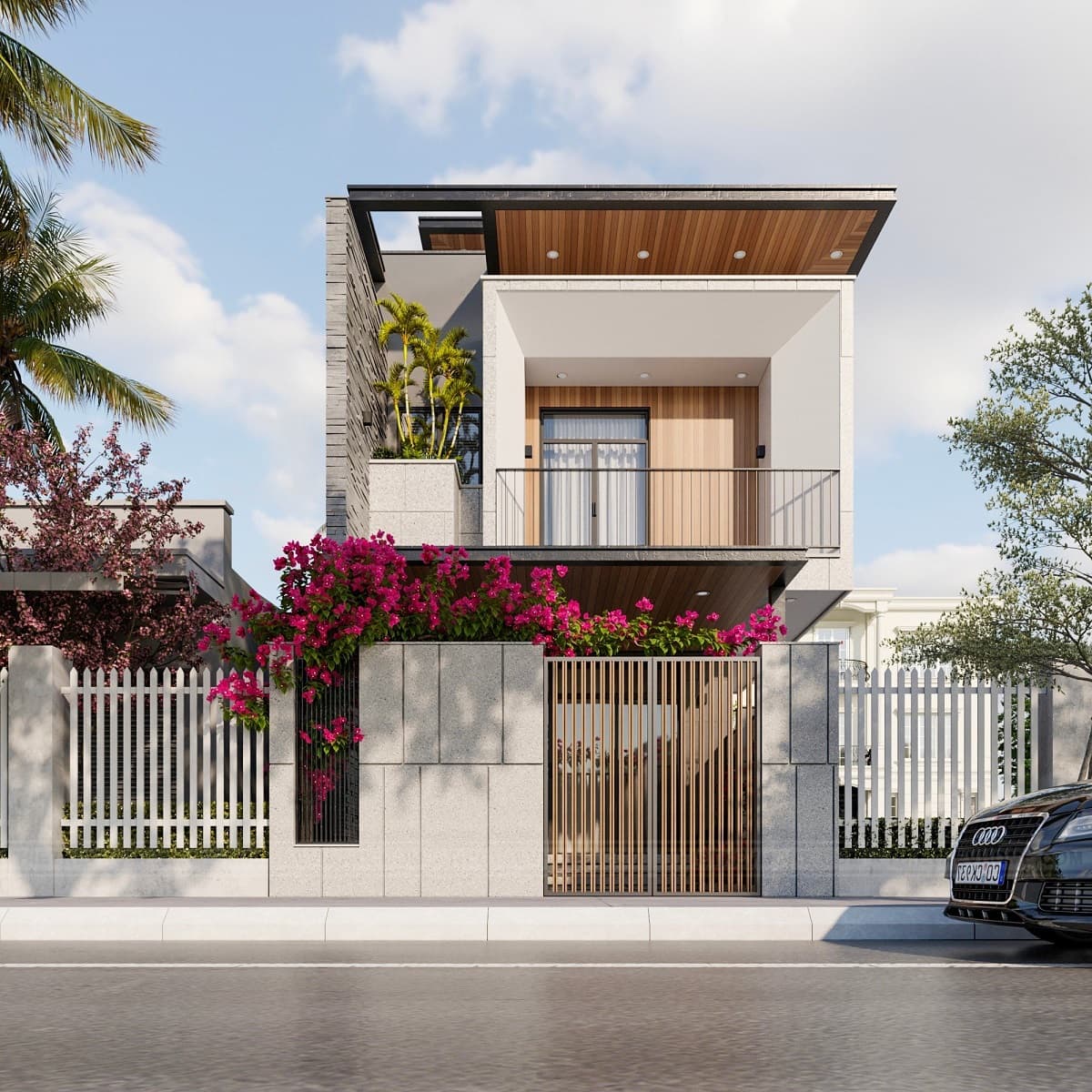 Dự toán kinh phí nội thất cho nhà ống lệch tầng