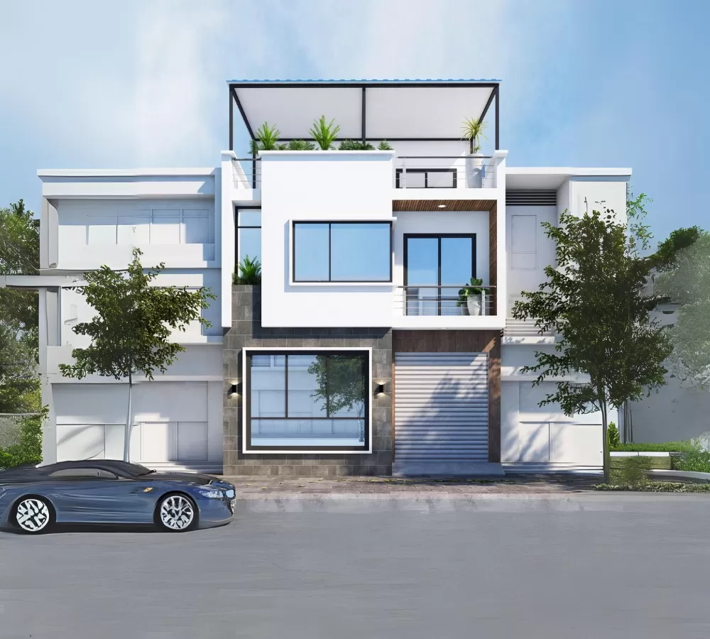 Mẫu nhà 6.5x13m linh hoạt trong thiết kế