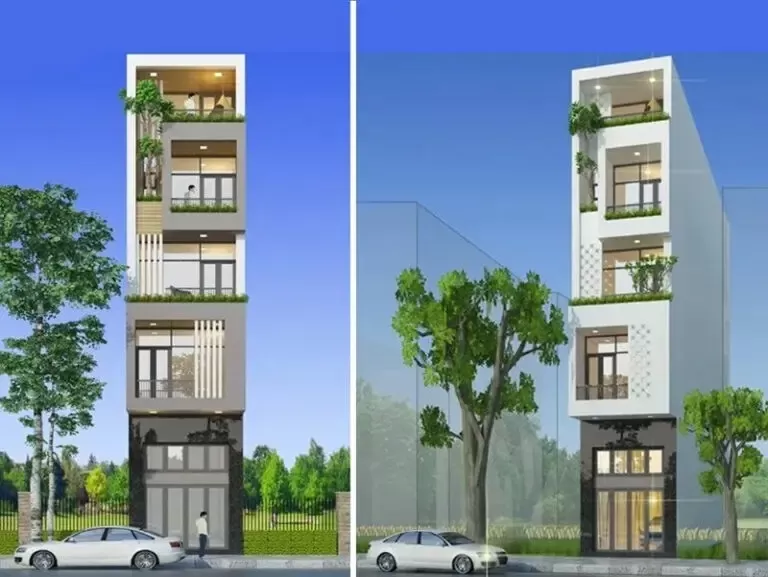 Những lưu ý khi xây nhà ống mặt tiền hẹp 3mx15m bạn nên biết