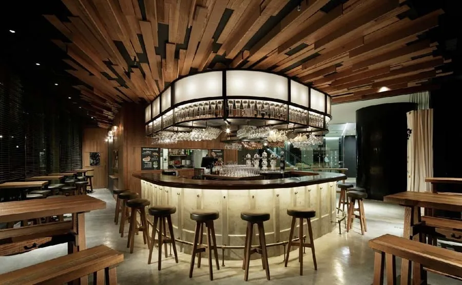 Tiêu chuẩn thiết kế quầy bar cho nhà hàng